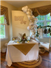 Baby shower with balloon arch
