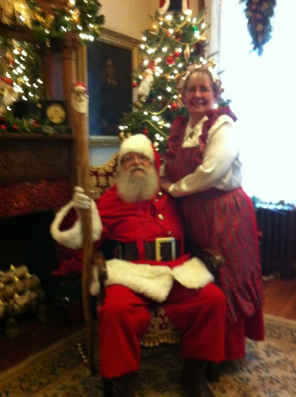 Santa and Mrs Claus