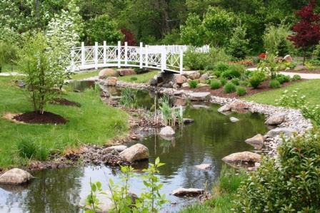 Sayen Gardens Water Feature