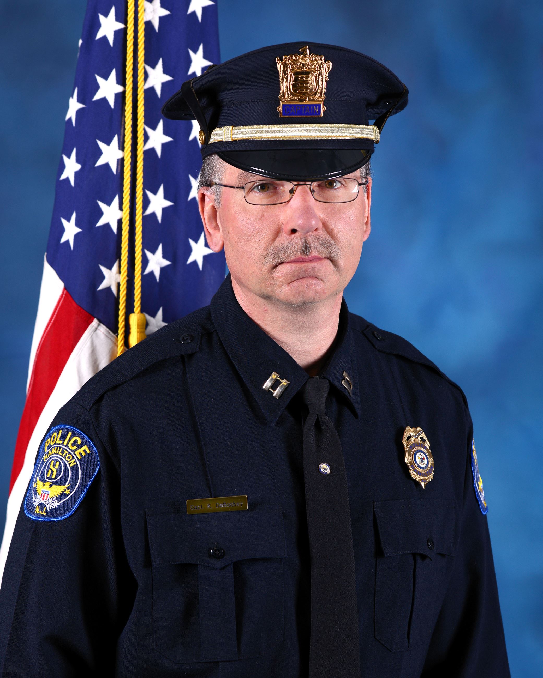 Photo of Captain Ken DeBoskey incoming Chief of Police effective June 1, 2023