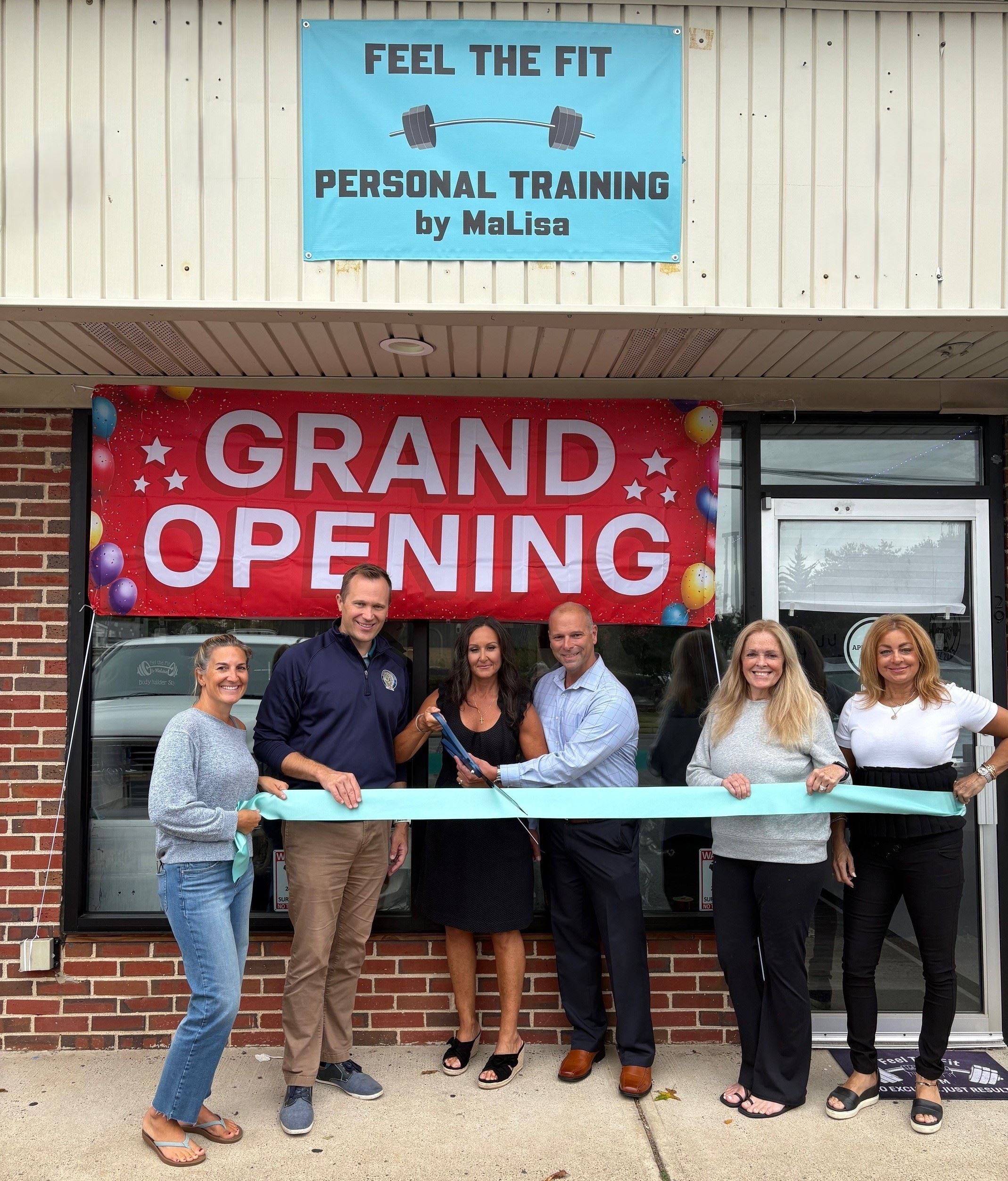 Ribbon Cutting Feel the Fit