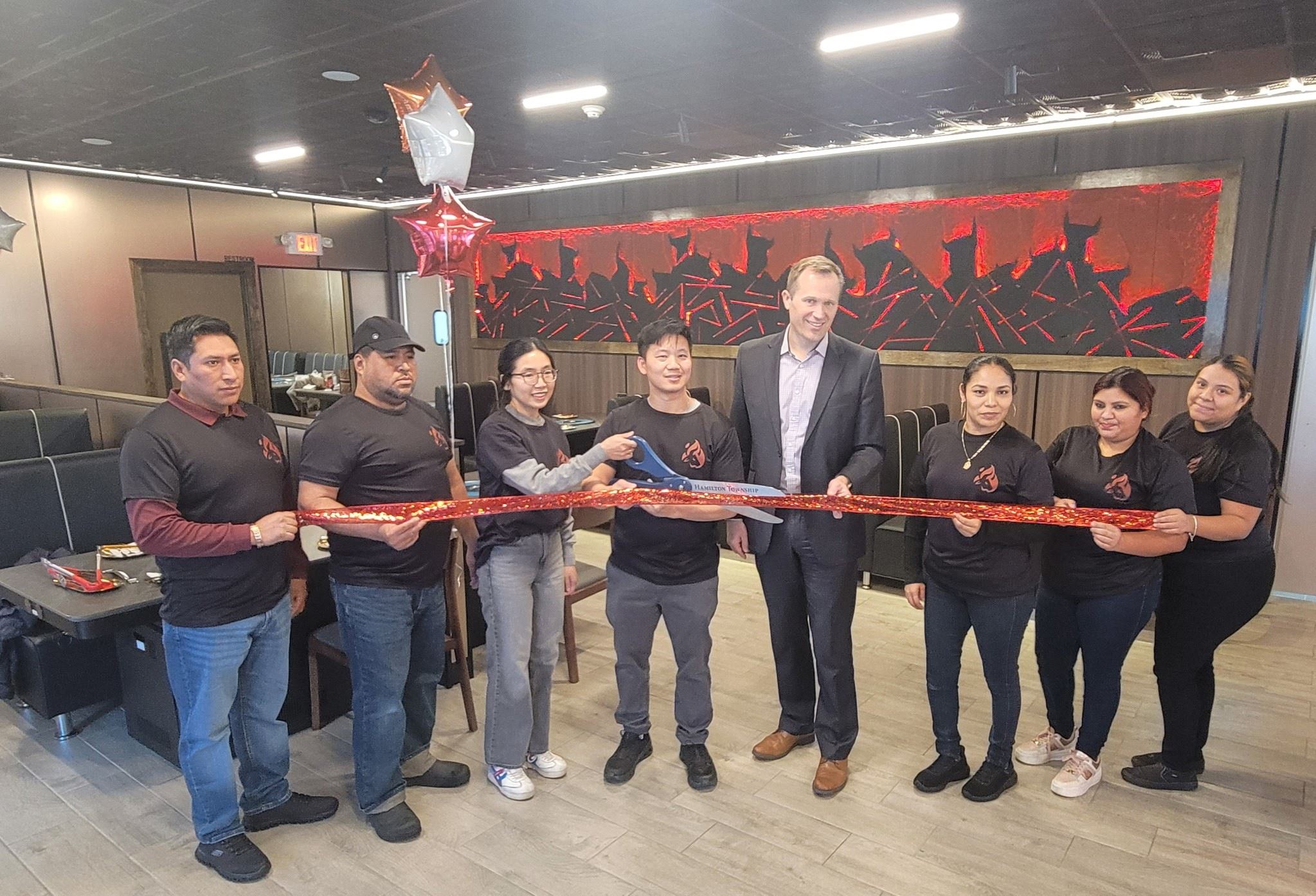 Photo of group of people at El Toro Ribbon Cutting